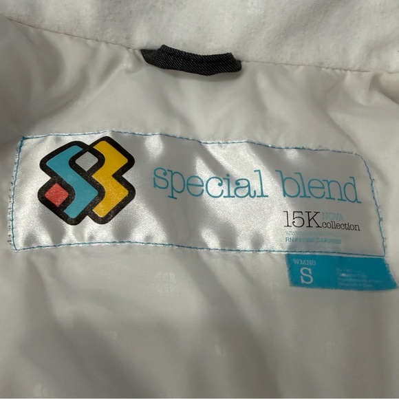 Special Blend 15K Nova Collection Ski Jacket Women Small Gray Hood Waterproof - Picture 2 of 13